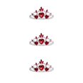 thumbnail image 2 of Sonducket Diademas con diamantes de imitación, estilo elegante, antideslizantes, regalo para niñas, novia, boda, suministros de decoración sin peine Type1 NO1 Sonducket CBP283211, 2 of 6