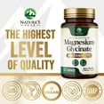 thumbnail image 4 of Magnesium Glycinate 500mg Per Serving - Chelated Magnesium Supplement for High Absorption Supplement - Muscle, Bone & Heart Health Support - Easy on Stomach Non-GMO Vegan, USA Bottled - 120 Tablets, 4 of 9