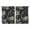 Flower Painting, variant on Textured Floral Curtains 42x54 Inch 2 Panels, Rod Pocket Blackout Drapes for Bedroom and Guest Room