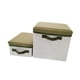 thumbnail image 4 of Escaleras para perros con almacenamiento, escalera para mascotas para cama alta, escaleras extra anchas para mascotas, escalones plegables para gatos, 2 niveles, 4 of 9