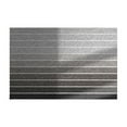 thumbnail image 2 of Matoen Gray Striped Rug - 16"x24" Front Door Mat Outdoor, Welcome Mats Rug Outdoor, Washable Front Porch Rug Layered Doormats for Front Patio Farmhouse Entryway Kitchen Laundry Room, 2 of 6
