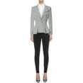 thumbnail image 2 of Hybrid & Company Women Double Notch Lapel Office Blazer, 2 of 4