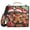 Christmas Gifts Gingerbread Men, variant on 3 Ring Zipper Binder with Shoulder Strap Waterproof Trapper Keeper 2 Inch D-Ring 500 Sheets Capacity Cute Witch Tombstones Star