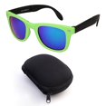 thumbnail image 1 of Gafas de sol plegables, minimalistas y de moda, gafas de sol retro para exteriores para hombres, gafas de sol con caja para mujeres, modernas, 1 of 6