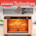 thumbnail image 3 of Horno freidora de aire Gourmia French Door 37 qt digital, 3 of 9
