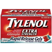 McNeil Tylenol Pain Reliever/Fever Reducer, 100 ea