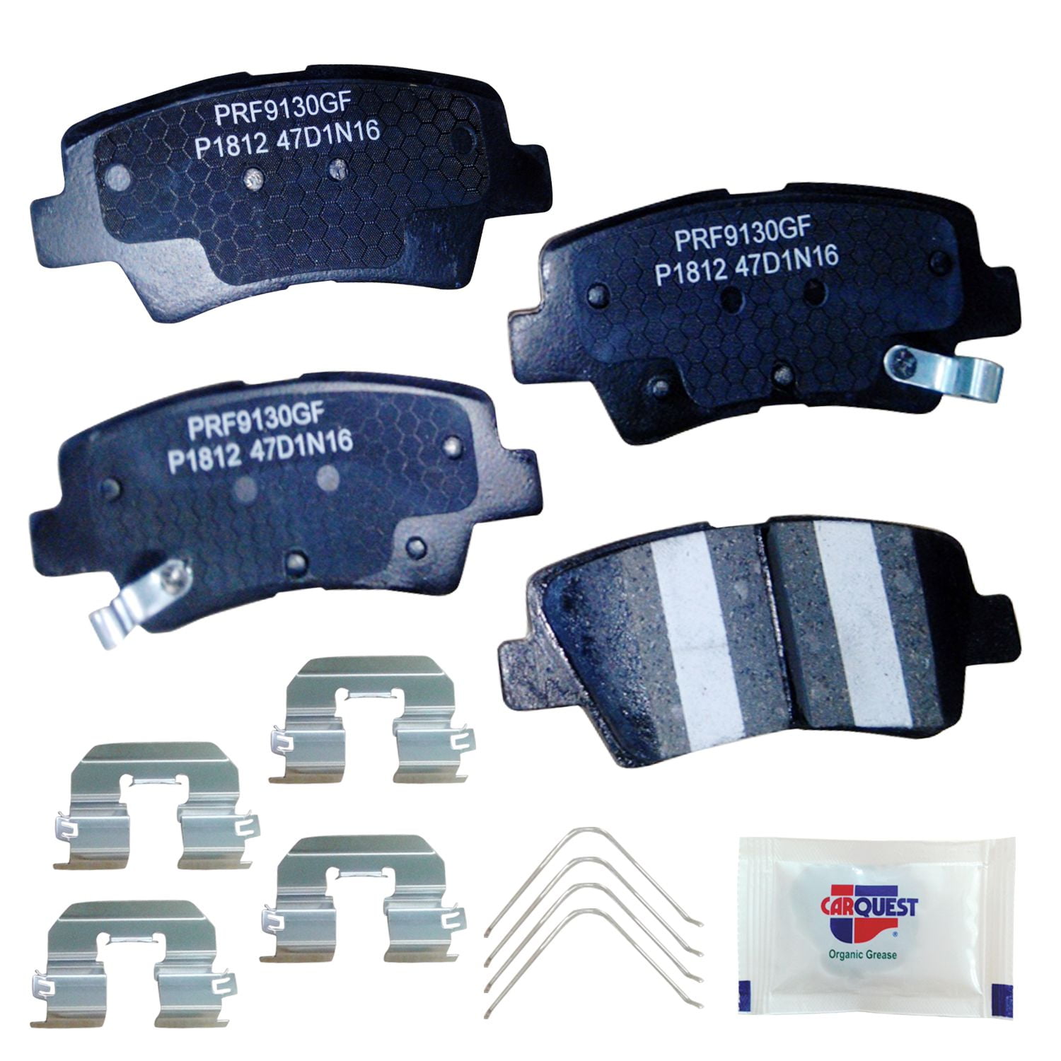 Carquest Professional Platinum Ceramic Brake Pads Rear (4Pad Set