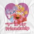 thumbnail image 2 of Sesame Street T-Shirt Friendship Unisex Graphic Tee For Men & Women, 2 of 7