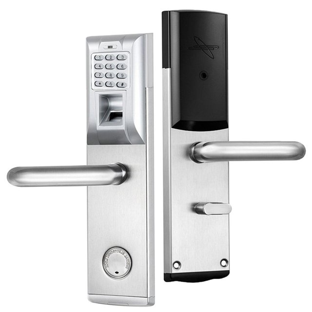Cerradura De Puerta Digital Digital Antirrobo Antirrobo Contraseña De Cerradura De Puerta: Antirretorno, , Almacenamiento Automá 4 Left Pull Open Macarena Cerraduras electrónicas inteligentes