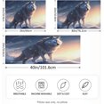 thumbnail image 4 of Coolnut Wolf Satin Pillowcase for Hair and Skin Silk Pillowcase Soft Breathable Sleeping Pillow Covers Smooth Cooling Pillowcase with Envelope Closure Size Standard 20x40 in Home Decor Gifts, 4 of 7