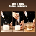 thumbnail image 5 of Specollect 4Pcs Rechargeable Milk Frother with Stand, Electric Frother Wand Handheld Coffee Foam Maker Detachable Stainless Steel Whisk Drink Mixer Foamer for Latte, Cappuccino, Hot Chocolate, Egg, 5 of 5