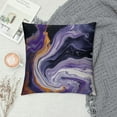 thumbnail image 2 of JEUXUS Violet Agate Pillow Case Short Plush Pillowcase Home Decoration White, 2 of 5