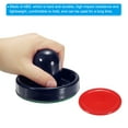 thumbnail image 4 of Uxcell 2Pcs Air Hockey Pushers 76mm with Pads and 4Pcs Air Hockey Pucks, Handles Paddles Replacement Accessory, 4 of 6