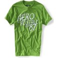 thumbnail image 1 of Aeropostale Mens Est 87 Camiseta Gráfica, Verde, Grande Aeropostale Camiseta gráfica, 1 of 1