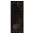 thumbnail image 3 of Rugsotic Carpets Hand Tufted Shag Polyester Eco-Friendly Area Rugs - 2'6"x8', Runner, Silver Black, Plain Solid Design, High Pile Handmade Anti Skid Rugs for Living Room, Bed Room K00111, 3 of 5