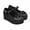 Black Glitter, variant on Women's Platform Shoes – Spooky Gang Mary Jane, Buckle Closure, Halloween Character Accessories, 2.2" Platform Heel, Rubber Sole, Cushioned Insole, Size 7
