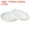White, variant on Uxcell Plastic Wave Round Plant Pot Saucer Flower Drip Tray 4pcs White 7"