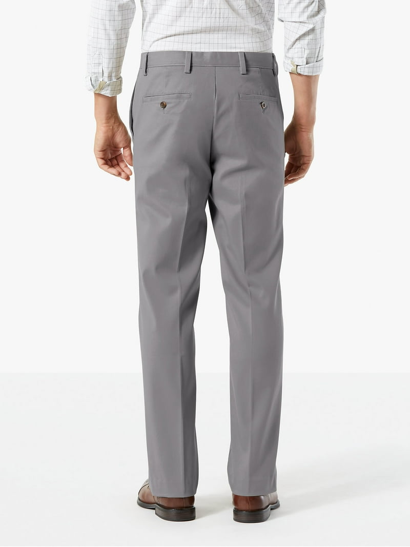 Dockers Men's Classic Flat Front Easy Khaki Pant with Stretch