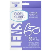 Nice 'N Clean Smudgeguard Lens Wipes 30ct