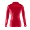 thumbnail image 3 of KUKOOSONG Womens Button Down Shirts Winter Velvet Long Sleeve Casual Pocket Tops Shirts, 3 of 4