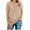 Khaki1, variant on Diufon Summer Tops for Women 2025 Soft Shorts Sleeve V Neck Tops Casual Loose Ruched T-Shirts Fashion Clothes