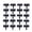 C#611-326, variant on 20pcs Plastic Garden Retaining Fence 9.8" Height Natural Brick Texture Garden Edging Border No-Dig Interlocking Landscape Barrier for Yard Patio Flower Bed Pathway