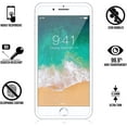 thumbnail image 3 of KIQ iPhone SE Screen Protector, Tempered Glass Anti-Scratch Self-Adhere Bubble-Free for Apple iPhone SE 3 / SE 2 / 7 / 8 [2 Pack], 3 of 6