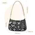 thumbnail image 3 of Ryvnso Butterfly Bohomia Womens Chain Shoulder Bag Tote Handbags Clutch Hobo Purse with Zipper for Travel, 3 of 7