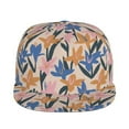 thumbnail image 2 of Fotbe Lilies Flowers Flat Bill Visor Cap Classic Snapback Hat Polyester Foam Trucker Hat Trucker Cap Adjustable Baseball Cap, 2 of 9