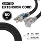 thumbnail image 2 of Cable de extensión EP 15 m iluminado para exteriores 10/3 SJTW 15A 125V UL, 2 of 7