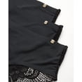 thumbnail image 3 of Pack de 3 Calzones Hipster de Encaje Negros para Mujer de Lucky Brand, 3 of 5
