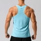 thumbnail image 3 of pstuiky Camiseta sin mangas para hombre, Camiseta informal sin mangas de color liso con hombros finos para hombre Camisas para hombres s, 3 of 4