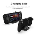 thumbnail image 4 of ABS TV Base Stand USB2.0 Type-C Cargador Adaptador divisor externo para Steam Deck Hugtrwg  Nuevos Originales, 4 of 9