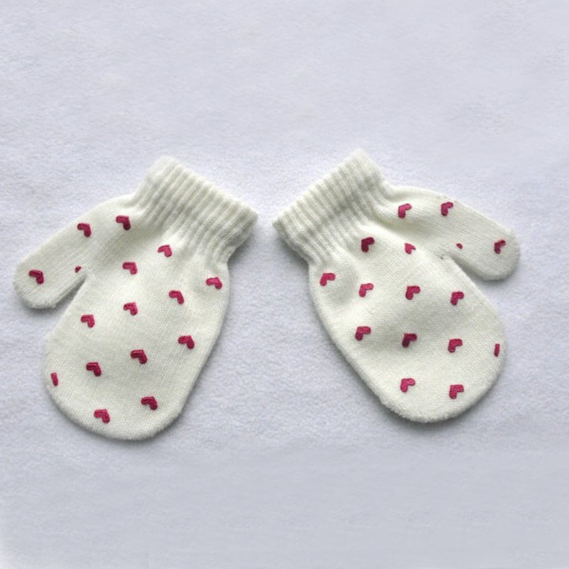Toddler Magic Stretch Mittens Winter Unisex Baby Knitted Gloves Mittens