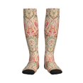 thumbnail image 3 of Compression Socks for Women and Men - Indian Paisley 1 Compression Socks Circulation for Workout, 3 of 8