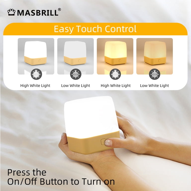 Masbrill Touch Sensor Rechargeable Mini Lamp photo 3