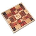 thumbnail image 1 of segolike Wooden Building Blocks Geometry Blocks Toys Motor Skill Develop Stacking Bricks 32x31.5x5cm, 1 of 9