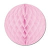 Pkgd Tissue Ball (pink) Party Accessory (1 count) (1/Pkg)