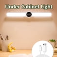 thumbnail image 2 of PENGXIANG Under Cabinet Light Digital Clock 1800mAh 2.5 W Rechargeable LED Closet Light with Magnetic Base Wireless with 80° Range of Motion for Home Dorm, 2 of 8