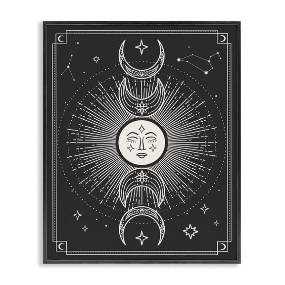 Stupell Industries Southwestern Black Framed Giclee Art, 11 x 14, by JJ Design House LLC