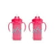 thumbnail image 1 of Pack 2 Vaso entrenador Dr Brown's 10oz Térmico popote rosa, 1 of 9