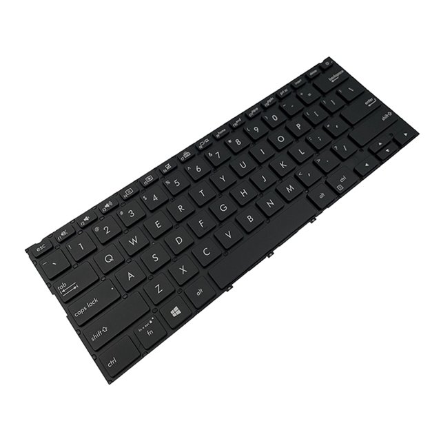 Cateissary Teclado para ordenador portátil, accesorios para teclado, accesorios para ordenador portátil, piezas para escribir, PC Juegos de teclado y mouse para computadora