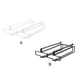 thumbnail image 5 of Estante para copas de vino Colgador al revés Soporte que ahorra espacio Soporte para colgar Organizador Restaurante Comedor Accesorio para vino Blanco Scienceny HA009155-01, 5 of 6