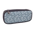thumbnail image 2 of Picia Sunflowers Pattern Large Capacity PU Leather Pencil Case Organizer Pen Marker Holder Double Zipper Storage Bag Big Pencil Pouch for College Office, 2 of 6