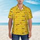 thumbnail image 2 of Balery Cute Funny Chicken Camisas hawaianas de manga corta para hombre, camisas playeras de corte holgado, camisas de vacaciones con botones,XX-Large, 2 of 7