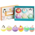 thumbnail image 2 of PiGOGI Bath Bombs with Surprise Inside Animals toy Bath Bombs Set 6-Pack Kids Bath Gift Box, 2 of 9