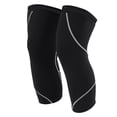 thumbnail image 2 of Calentadores de rodilla térmicos de vellón para ciclismo al aire libre, leggings de ciclismo de invierno 2XL, 2 of 8
