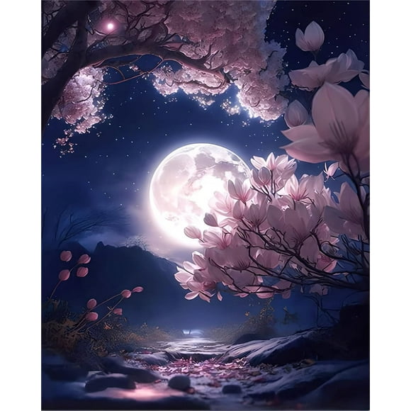 JYLMOOD DIY Paint by Number for Adults, Easy Painting by Numbers for Gift Home Wall Decor 16”W x 20”L