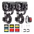 thumbnail image 1 of Par Faros Auxiliares Led 6 Modos Para Auto Moto Con Estrobo, 1 of 8