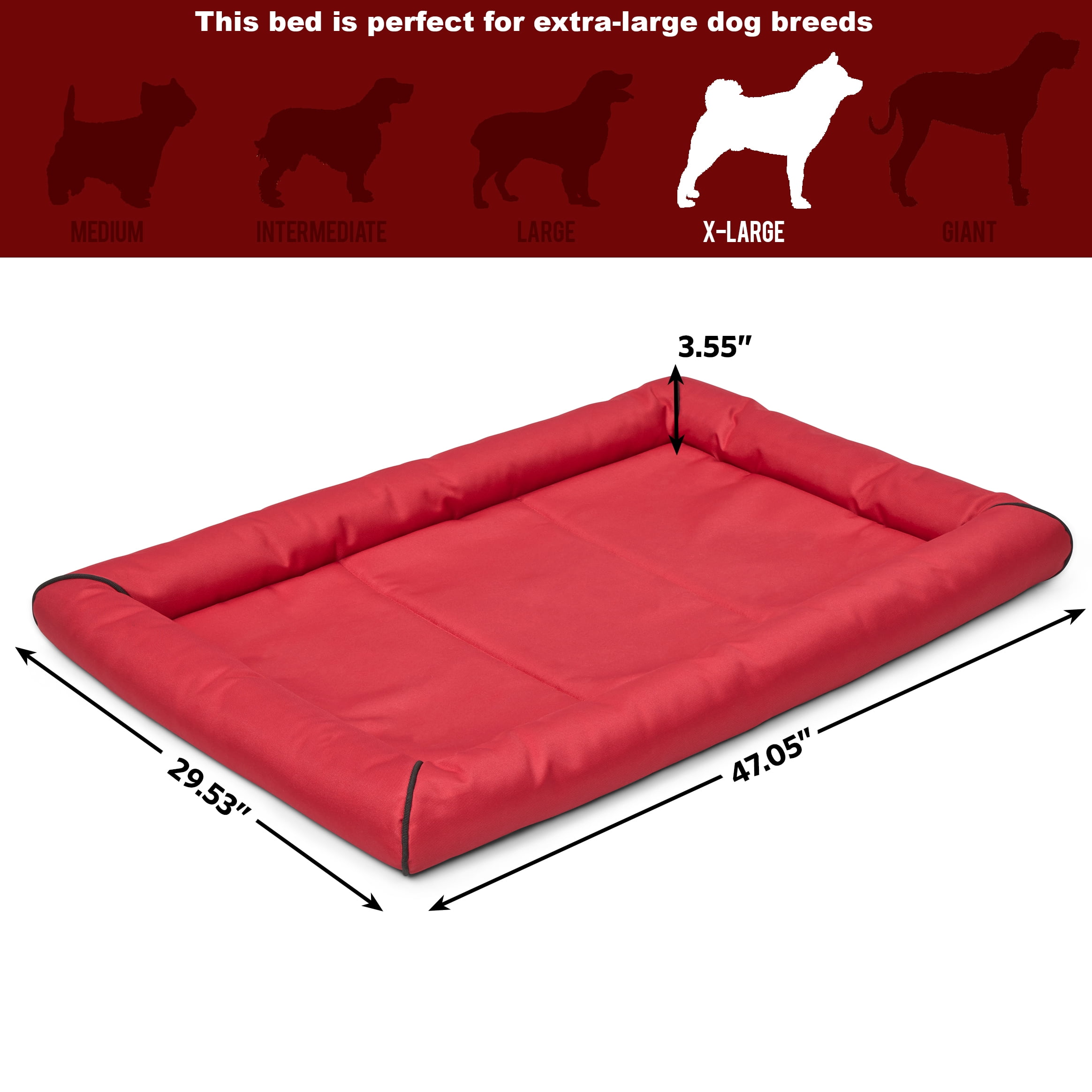 Dog Crate Bed Kong Crate Liner Crate Mat Kong Xlarge Dog Crate